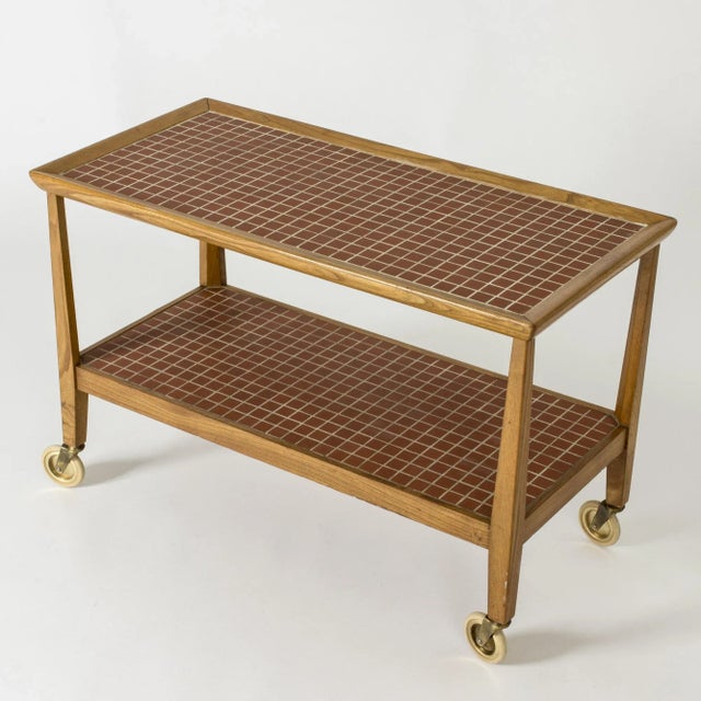 Serving Cart by Otto Schulz, 1950s For Sale - Image 4 of 9