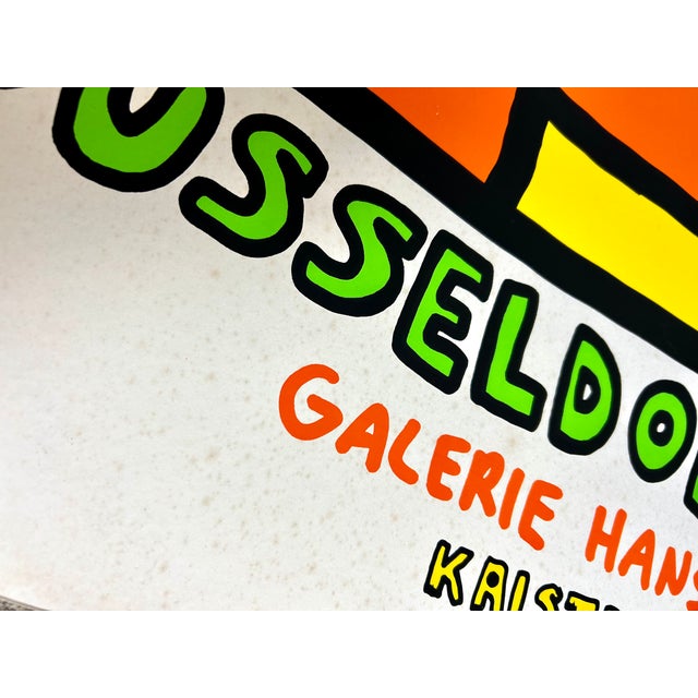 Keith Haring, Large Composition from Galerie Hans Mayer, 1988, Screen Print For Sale - Image 9 of 18