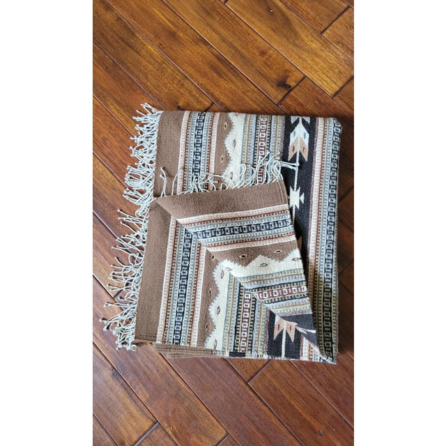 Wool Zapotec Wall Hanging For Sale In Dallas - Image 6 of 6