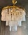 Mid-Century Modern Chandelier with Opaline Glass Rods, Italy, 1970s For Sale - Image 3 of 9