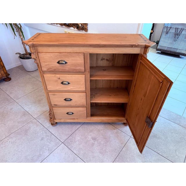 Antique Gründerzeit Chest of Drawers, 1890s For Sale - Image 9 of 10