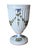 Chelsea House Inc Vintage Italian Hand Painted Porcelain Footed Vase For Sale - Image 4 of 12