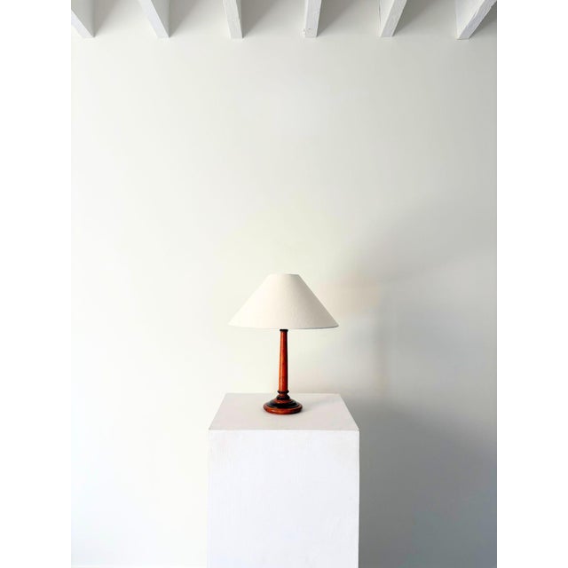 1970s Neoclassical Table Lamp with Ebonised Banding, 1970s For Sale - Image 5 of 5