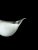 Mid-Century Modern Vintage Formia Murano Glass Swan – White Latticino Art Sculpture (Italy, 1970s) For Sale - Image 3 of 3