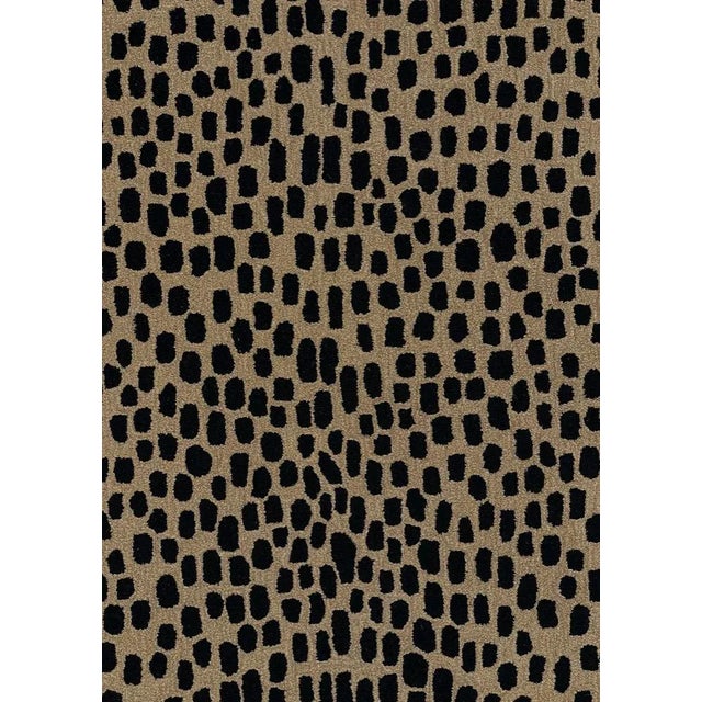 Erin Gates by Momeni Woodland Cheetah Beige Hand Tufted Wool Area Rug 7'9" X 9'9" For Sale In Atlanta - Image 6 of 10