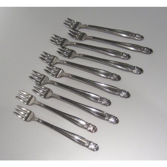 Vintage Silverplated Holmes & Edwards Cocktail Forks Chairish