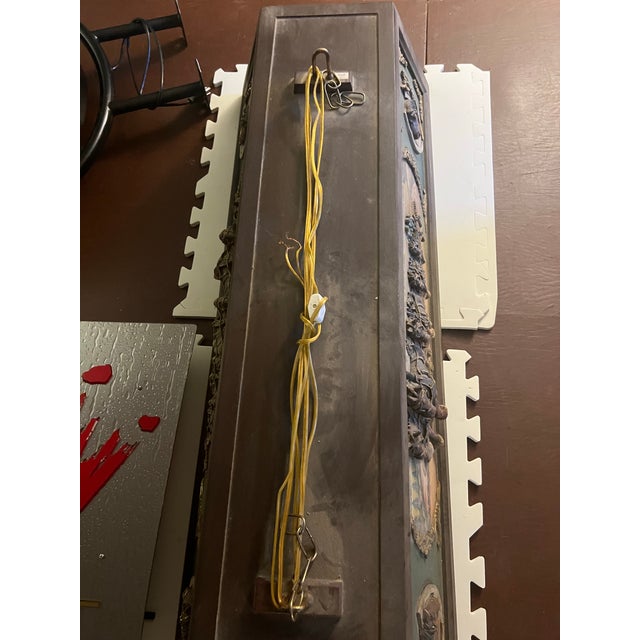 Vintage Budweiser Rare Collectible Clydesdale and Wagon Billiards Light For Sale - Image 12 of 12