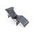 Black Black Leather LC4 Chaise Longue Le Corbusier for Cassina For Sale - Image 8 of 13