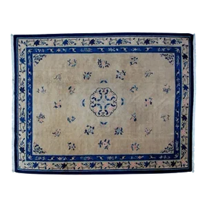 1930s Vintage Chinese Peking Rug