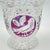 Vintage Hofbauer “Byrdes” Ruby Crystal Candy Dish / Jar With Lid For Sale - Image 14 of 17