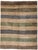 Textile Hand-Knotted Persian Tribal Gabbeh Rug 3'10" X 5' For Sale - Image 7 of 7