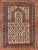 Late 19th Century Late 19th Century Antique Shirvan Prayer Rug With All-Over Floral Design and Geometric Borders For Sale - Image 5 of 6
