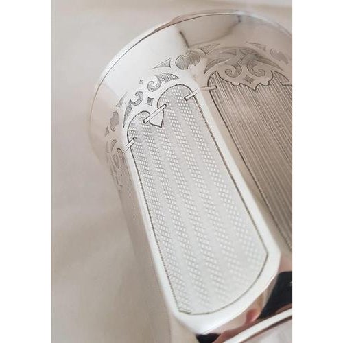 Antique Russian Silver Beaker by Pyotr Abrosimov, Moscow, 1880s For Sale - Image 4 of 18