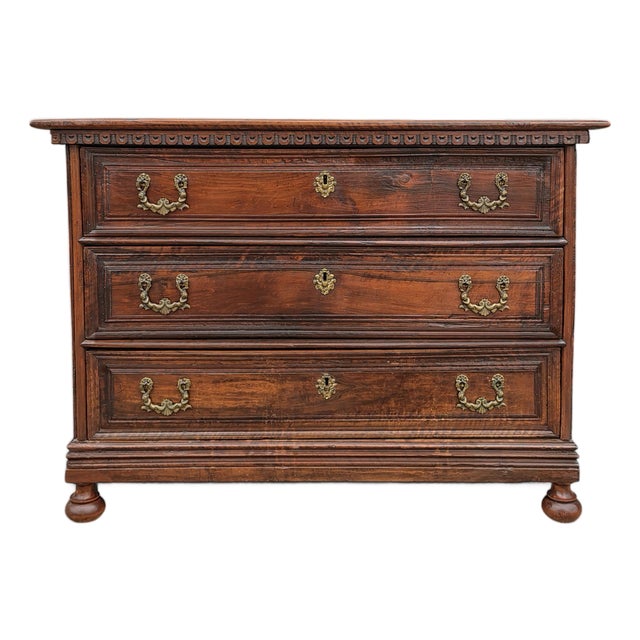Antique Venetian Chest of Drawers, 1600s For Sale