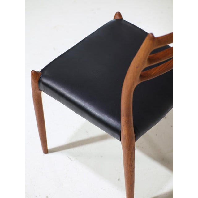 Model 78 Dining Chairs in Teak by Niels Otto Møller for J.L. Møllers, Denmark, 1960s, Set of 6 For Sale - Image 9 of 14