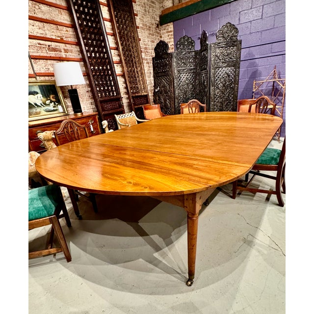 Louis XVI Extending Dining Table For Sale - Image 13 of 17