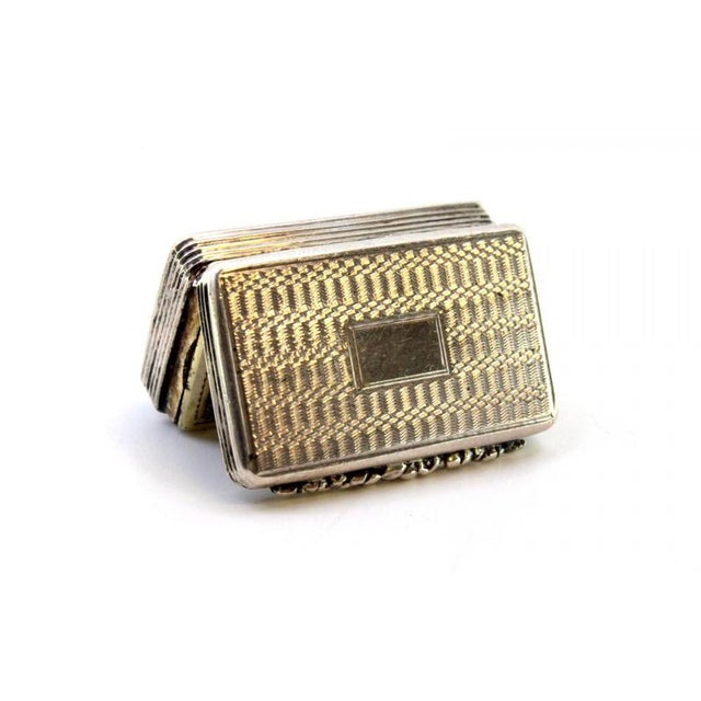 Gold and Pata Vinaigrette Box For Sale - Image 6 of 10