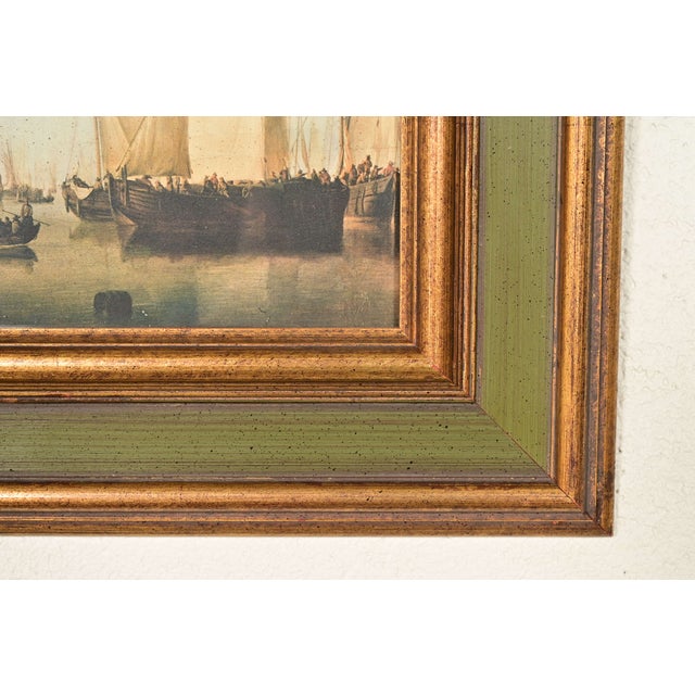 William Van De Velde "Ships in the Roads" Framed Print For Sale - Image 11 of 14