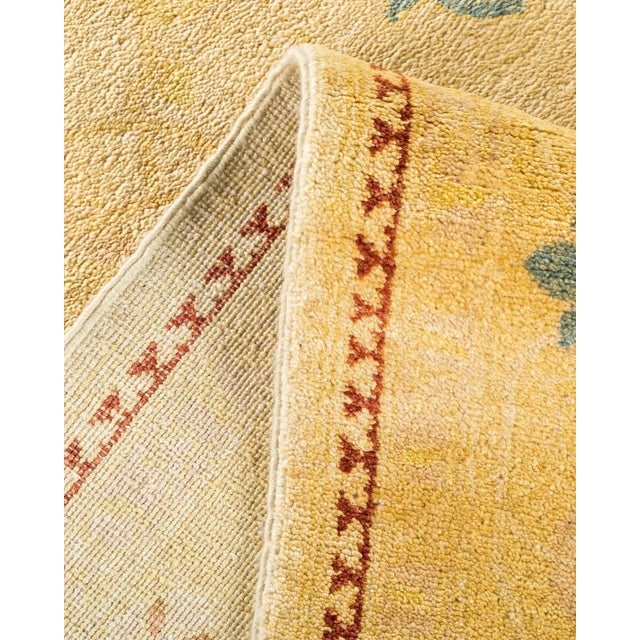 Vintage Traditional Hand Knotted Wool Area Rug, Ivory - 7'10" X 10'0" For Sale In New York - Image 6 of 9