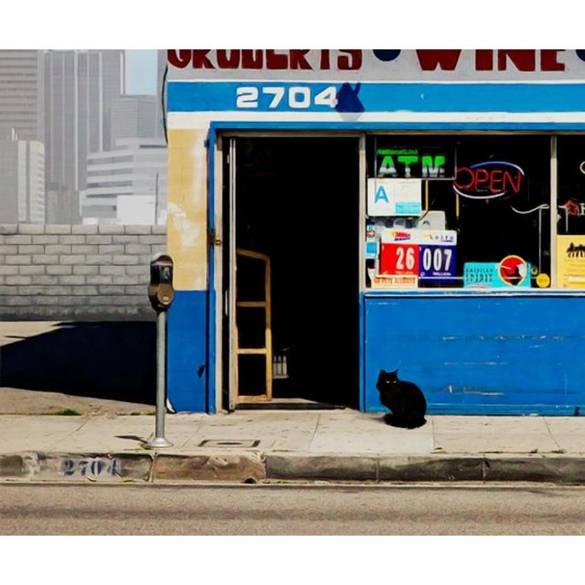 Mr Strange, Chez Dave's, 2022, Giclee Print on Canvas. For Sale - Image 6 of 7