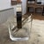 A 1970s Modern Arnolfo Di Cambio Ice Bucket With a Lino Sabattini Ice Tongs For Sale - Image 6 of 12