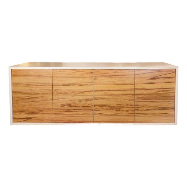 Wüd the Red and White Media Console For Sale