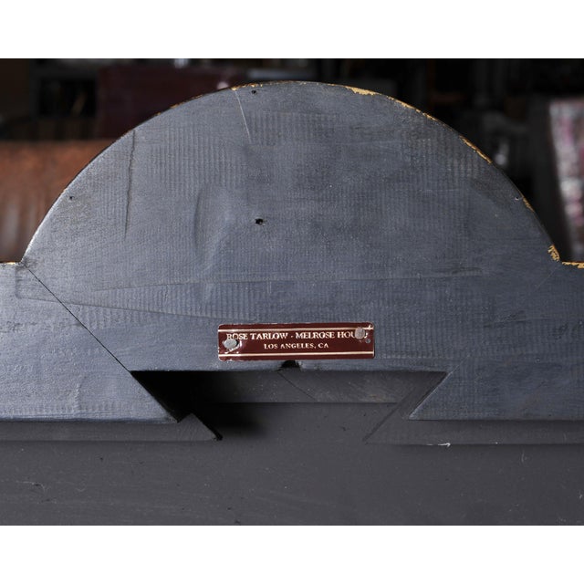 Rose Tarlow Scalloped Coffee Table Chinoiserie Lacquered For Sale In Sacramento - Image 6 of 18