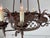 1940s Forged Iron Dragon Chandelier For Sale - Image 9 of 11