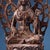 Gilt Copper Guanyin Bodhisattva Statue With Openwork Mandorla Backplate, Lotus Throne For Sale - Image 10 of 10