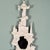 Chinoiserie 1971 Gampel Stoll White Gloss Chinoiserie Pagoda Mirror For Sale - Image 3 of 17