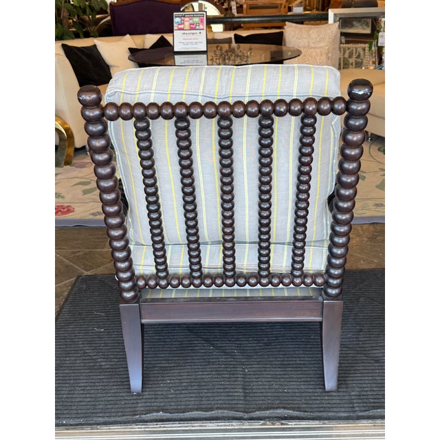 Hickory Chair Furniture Company Hickory Chair for Ruby Livingdesign Spool Chair For Sale - Image 4 of 12