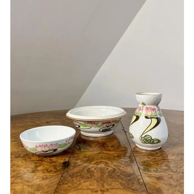 Antique Edwardian Medway Bathroom Set, 1900, Set of 9 For Sale - Image 6 of 11