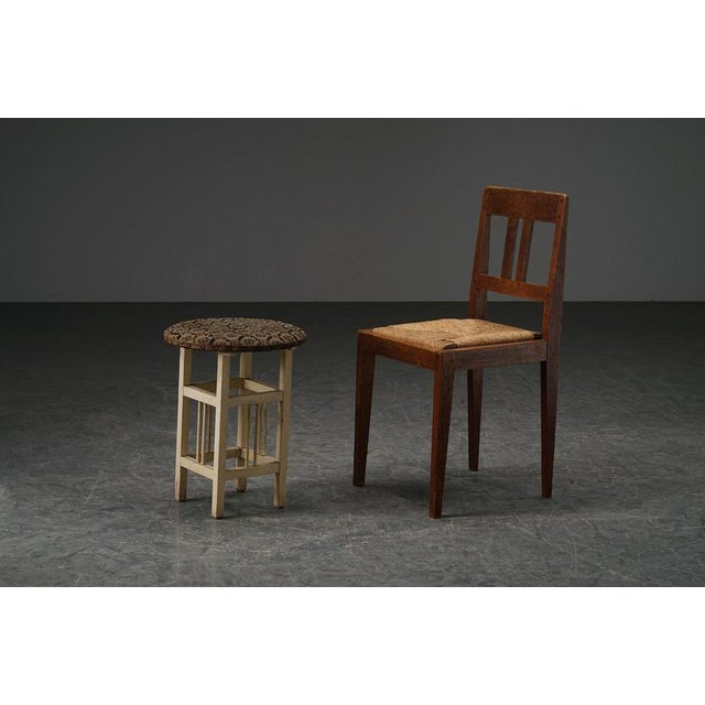 Secessionist Stool, Austria, 1910s For Sale - Image 5 of 13