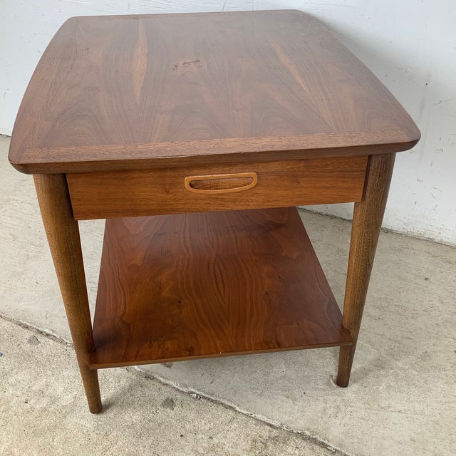 Fully stamped and fully authenticated — this Lane Perception end table is the kind of vintage find where every question is...