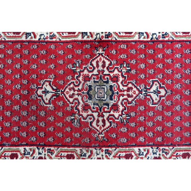 1970s, Handmade Vintage Indian Seraband Rug 2.4' X 4.6' For Sale - Image 10 of 12