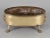 Brass Oval Brass Jardiniere For Sale - Image 8 of 8