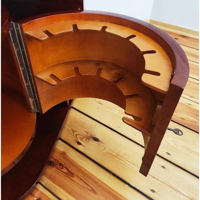 Wood Czechoslovakian Floor Lamp by J. Halabala for UP Závody, 1960s For Sale - Image 7 of 15