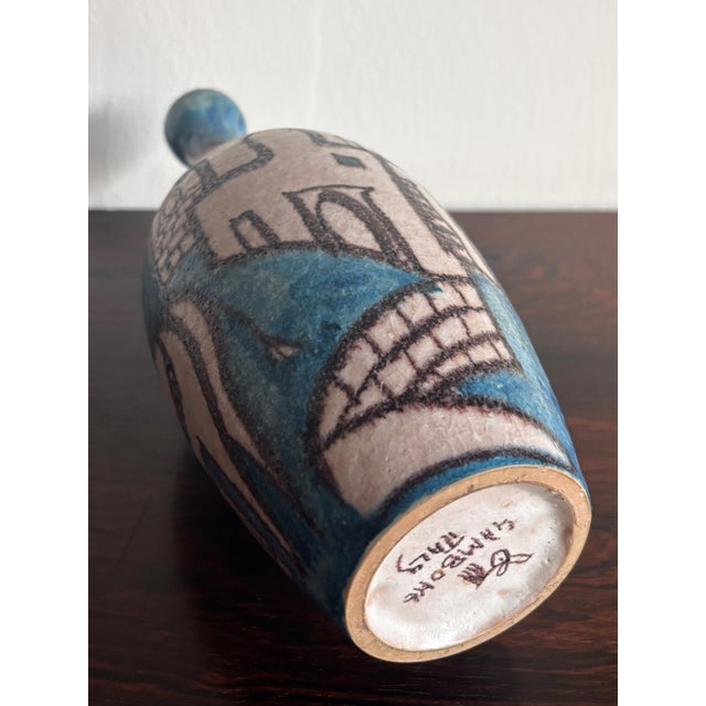1950s Stoneware Vase from Guido Gambone, Italy, 1950 For Sale - Image 5 of 7