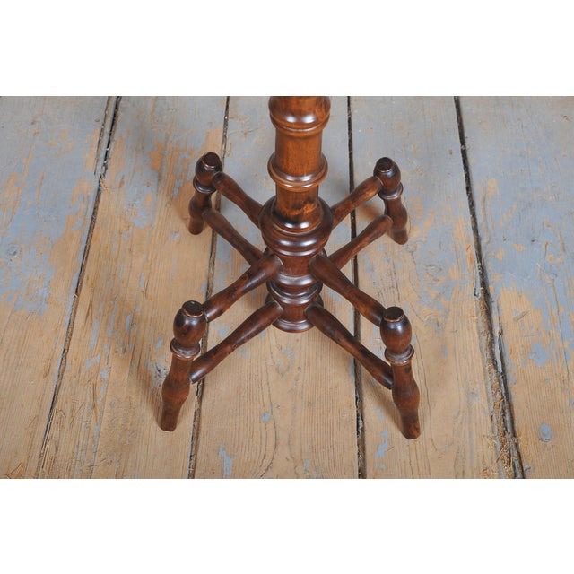 Czech Biedermeier Coat Hanger in Beech, 1890s For Sale - Image 6 of 10