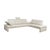Leather Corner Sofa in Cream Beige with Manual Function by Willi Schillig For Sale - Image 6 of 18