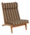 Model GE375 Lounge Chair in Oak with Fabric Cushions by Hans J. Wegner for Getama, 1970s For Sale