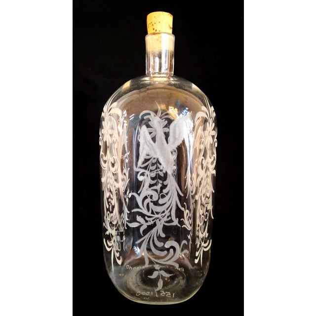 Murano Glass Bottles, 1993, Set of 2 For Sale - Image 5 of 8