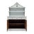 French Provincial Painted Double Corps Buffet, "Saint Hubert”, Circa 1880 For Sale In Austin - Image 6 of 9