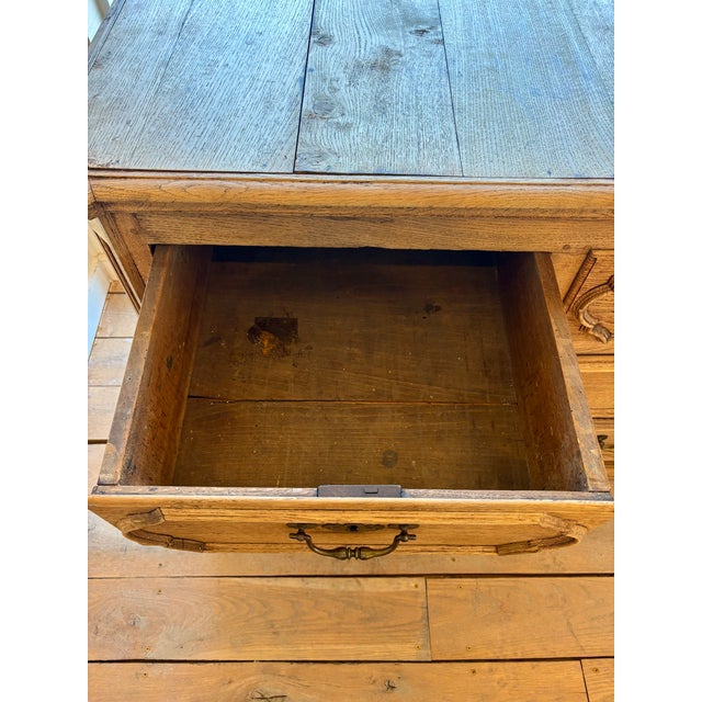 Louis XIV Antique Oak Dresser For Sale In Washington DC - Image 6 of 9