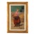 Oil on Panel Painting of a Peasant Woman With Basket, Artist Signed, C1900 For Sale