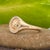 Leo Ring With Natural Diamond Accented Halo in Solid 14k Gold, Fine Jewelry, Size 6.75 For Sale In Columbus - Image 6 of 8