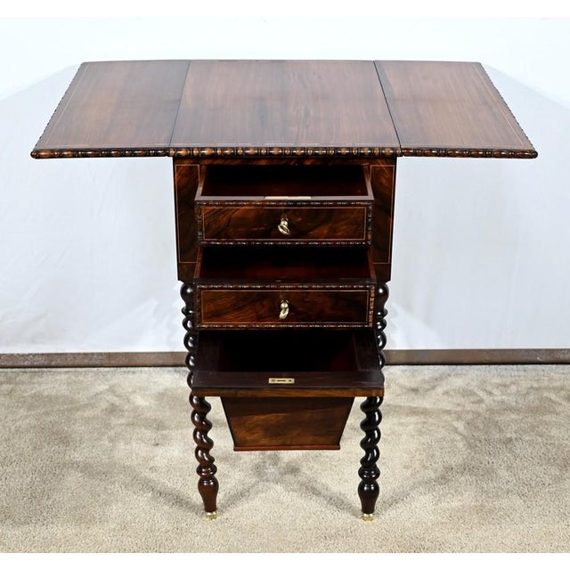 Small Restauration Living Room Table, Early 19th Century For Sale - Image 4 of 18