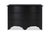 The Swedish ebonized serpentine three-drawer chest represents a fusion of traditional Swedish craftsmanship with...