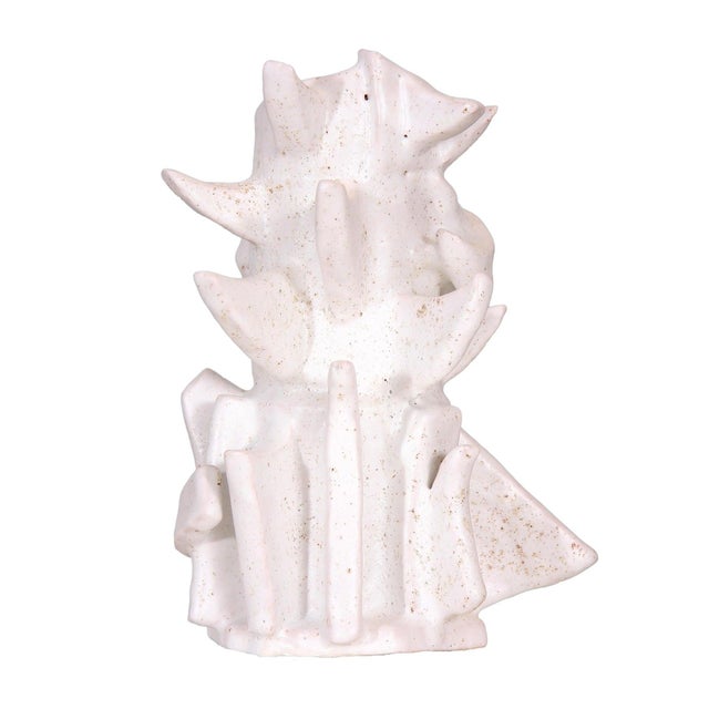 Contemporary Cubist Sculpture Ceramic Vase by Diane Grant For Sale - Image 6 of 10