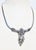 Modern Sterling Silver Aires/ Ram Head Necklace. For Sale - Image 3 of 7